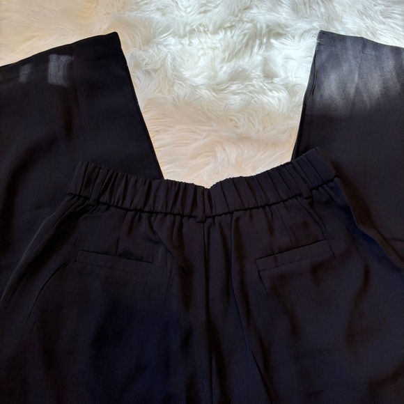 High waisted slacks elastic waist - Picture 3 of 3